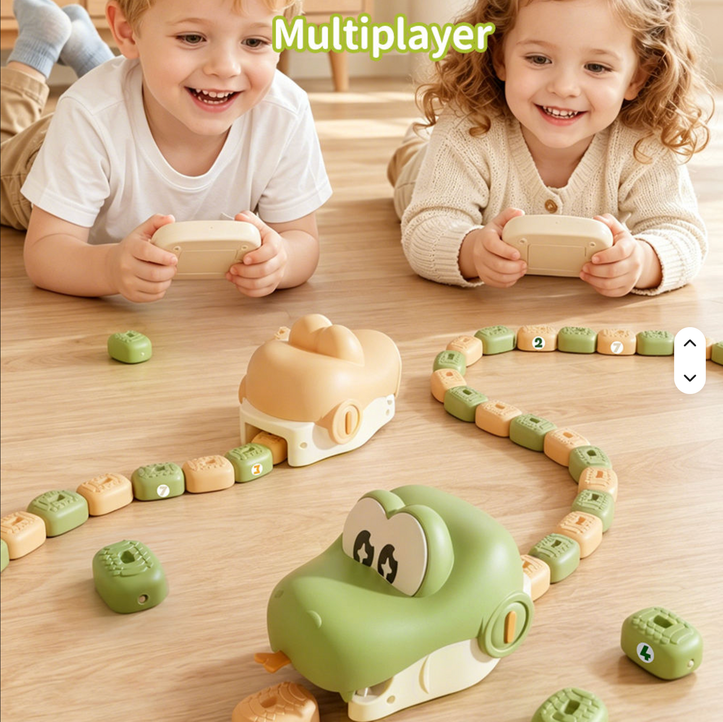 snake shape Interactive Block-Eating 10 pcs
