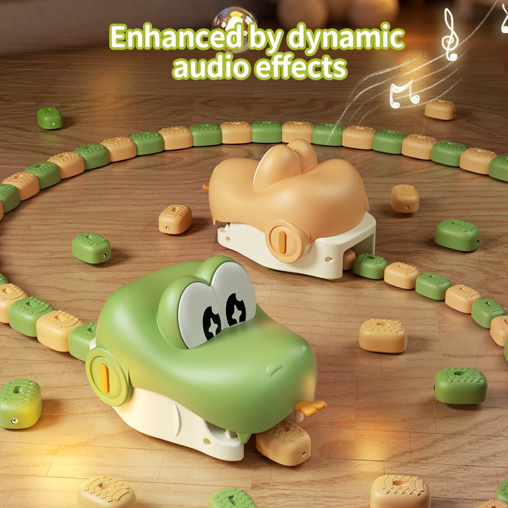 Interactive Block-Eating Snake 10 pcs