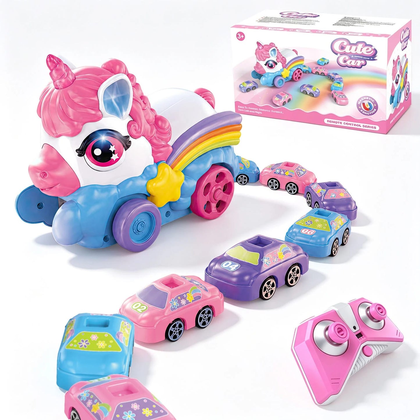 Unicorn shape Interactive Block-Eating