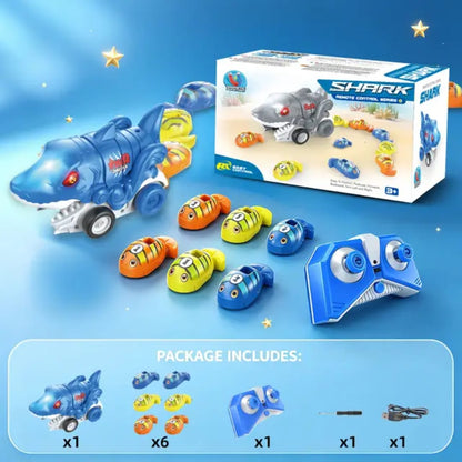 Shark shape Interactive Block-Eating 10pcs